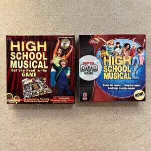 Lot of 2 High School Musical Board Games